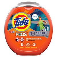 Tide PODS 4 in 1 HE Turbo Laundry Detergent Pacs2, 3.62 Pound (61 Count)