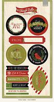Sleigh Bells Ring Gift Label Stickers- 22 Stickers
