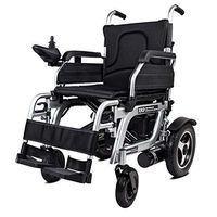 Electric Wheelchair, Large Capacity Lithium Battery Foldable Portable Mobile Assisted Wheelchair, Powerful Dual Motor Elderly Scooter