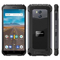 Carrier cell phones Armor X Triple Proofing Phone, 2GB+16GB, IP68 Waterproof Dustproof Shockproof, Dual Back Cameras, 5500mAh Battery, Face & Fingerprint Identification, 5.5 inch Android 8.1 MTK6739 Q