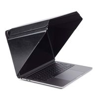 New Ultra Slim Design. Laptop Privacy Top Hood for Most 15"-15.4", Black | Universal | Only Cover Providing Complete Privacy and Confidentiality | Patent No. D790551.
