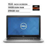 2019 Premium Dell Inspiron 15 5000?15.6 Inch HD Laptop (AMD Ryzen 5 2500U up to 3.6 GHz, 16GB RAM, 256GB SSD, WiFi, Bluetooth, HDMI, Windows 10 Home,?Platinum Silver)