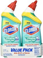 Clorox Toilet Bowl Cleaner Clinging Bleach Gel - Cool Wave - 24 oz - 2 pk