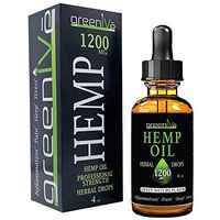 GreenIVe - Hemp Oil - Best Quality Hemp Oil - USA farmed and Bottled - Exclusively on Amazon (4 Ounce 1,200mg, Sweet Natural)