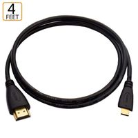 POWE-Tech 1080P HDMI AV Video HD TV Cable Cord Lead for RCA Atlas 10 RCT6703W121 Tablet PC, 4 FEET