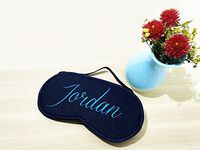 ComfortDecorHouse Personalized Name on Sleeping Eye Mask, Gift for Him, Eye Sleep Cover, Night Mask, Sleeping Blinders