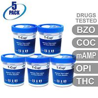MiCare [5pk] - 5-Panel Multi Drug Test Cup (BZO/COC/mAMP/OPI/THC) #MI-TDOA-654
