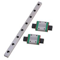 MGN12 200mm Linear Sliding Guideway Rail with Bearing Steel Mini Rail Block Precision Measurement Set