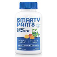 SmartyPants Vitamins, Adult Complete + Fiber 180 gummies