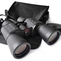 Magnification 10x-50x 50mm HD Wide-Angle Binoculars Zoom Day Night Vision Black