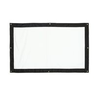 Portable Projector Screen,100 Inch 16:9 Folding Indoor Outdoor Film Theater Movie Projection Screen for Home Theater Education Office Presentation