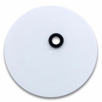 Home Brew Ohio Drilled Lid with Grommet For One Gal Glass Jar