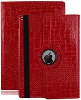 YiMiky iPad Air 3rd Gen 10.5" Case, Luxury PU Leather Smart Stand Case with 360 Degree Rotate Slim Fit Flip Protective Cover Book Style Folio Tablet Sleeve for iPad Air 3 10.5"/iPad Pro 10.5", Red