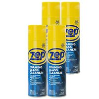 Zep Foaming Glass Cleaner 19 Ounce ZUFGC19 (case of 4) Clings to Dirt, Trusted by Pros