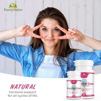 Feminine Ease Hormonal Balance Supplement for PMS, PMDD, Cramps, Menopause, Hot Flashes & Mood Swings – Gluten Free, Vegan Friendly Hormone Balancing Pills – 90 Vitamins to Balance Hormones