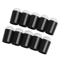 Welecom 50 Pcs Art Finger Sponge Daubers Drawing Sponge Finger Painting Brush Ink Pad Stamping Chalk Sponge Set DIY Card Making Crafts School Stenciling Children Handmade Projects Reborn Art Tools