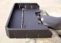 Universal Rear Aluminum Flat Rack by Strong Made 550ARD