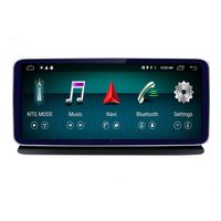 10.25" Round Corner 1920 x 720 Resolution Blu-ray HD Car Touch Screen for Mercedes Benz Benz A CLA GLA Class W176 C117 X117 2013 to 2015 NTG4.x Car System Navigation Stereo Radio