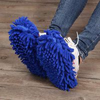 Makalar New Home Multifunctional Shoe Cleaning Mop Covers Cleaning Foot Socks Lazy Shoes Floor Slippers Chin Strips