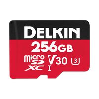 Delkin Devices 256GB Select microSDXC UHS-I (U3/V30) Memory Card (DDMSDR500256)