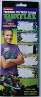 Teenage Mutant Ninja Turtles Sticker Name Tag Multi Use Badges - 30 Count
