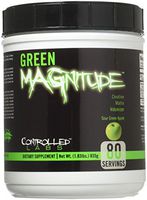 Controlled Labs Green Magnitude, Creatine Matrix Volumizer, 80 Serving, Sour Green Apple, 29.28 Ounce, Pack of 1