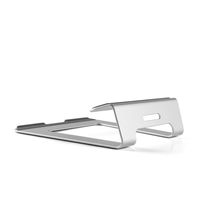 Mingo Labs AP-1 Laptop Stand with Cord Management for 10"-15" Laptops, Silver