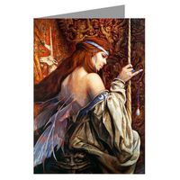 Twelve Vintage Note Cards of This Illustration of A Fairy Queen