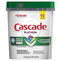 Complete ActionPacs Dishwasher Detergent, Platinum (92 Pacs Platinum)