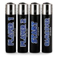 Clipper Lighter"Video Game Sayings" Design