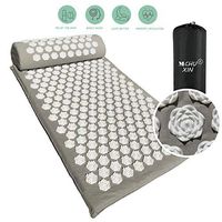 Lotus Acupuncture Massage Pillow and Mat Set, Lotus Massage Cushion Set for Back Pain Relief,Neck Pain, Stress Reliever, Equipped with a Gift Backpack for Easy Carrying