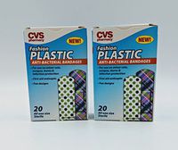 (2 Pack) Children's Antibacterial Bandages 20 All one Sizes Sterile (40 pcs)