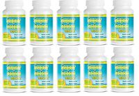 Super Colon 1800 Max Strength Weight Loss Detox Cleanse All Natural with Acai Fruit and Fennel Seeds1 Bottle 60 Capsules Per Bottle 10 Bottles