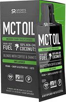 Premium MCT Oil derived only from Non-GMO Coconuts| Keto Fuel for The Body & Brain | Vegan Certified, Keto Friendly and Non-GMO Verified (15 Travel Packets)