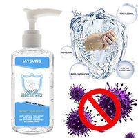 99HOME Hand Sanitizer Gel, Portable No-wash Hand Sanitizer, Refreshing Gel, Washless Refreshing Hand Sanitizer Gel, Rinse Free Hand Sanitizer Gel, Refreshing Hand Soap Gel, Pump Bottle, 60ml (60ML)