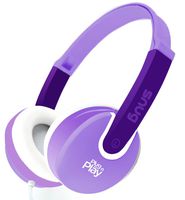 Snug Plug n Play Kids Headphones for Children DJ Style (Purple)