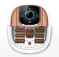 Foot Bath Electric Foot Spa Heated Vibrating Wet Foot Bath Spa Massager Therapy