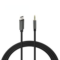 USB-C to 3.5mm Audio Cable, Duttek USB C to 3.5mm Male Headphone Audio Aux Adapter Type C to 3.5mm 4pole Car Aux Cord Special for Smartphone - 5ft
