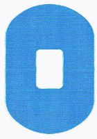 StayPut Adhesive Patch Blue - 1.5" x 1" Hole, 20 Pack
