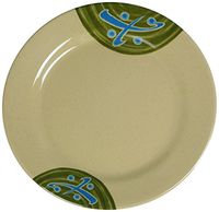 Yanco JP-1010 Japanese Round Plate, 10.5" Diameter, Melamine, Pack of 24