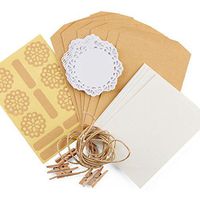 Factory Direct Craft Create Your Own Decorative Gift Tag Kits - Makes 18 Total Tags