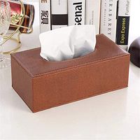 T-ZJHC Tissue Box, Tray, Fashion Paper Box, Opening Gift, Light Brown