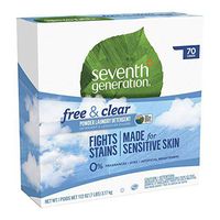 Seventh Generation 44734EA Professional Powder Laundry Detergent Free & Clear 112 oz Box