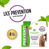 Lice Clinics of America Lice Prevention Hair Bands - Repel Lice with 100% Natural Essential Oils