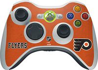 Skinit Decal Gaming Skin for Xbox 360 Wireless Controller - Officially Licensed NHL Philadelphia Flyers Distressed Design
