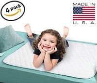 ProCare Ultra Plus Absorbent Waterproof Bed Underpad - Mattress Sheet Protector - Will Absorb 6 Cups of Liquid - 34 x 36 inch - 4pk