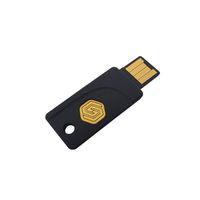 GoTrust Idem Key - FIDO2 & U2F USB and NFC Security Key for First and Second Factor Authentication with USB-A and NFC Interfaces Across Mobile Devices and Computers