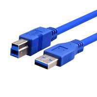 Beuya USB 3.0 Printer Cables for HP, Canon, Epson, Xerox, Kodak, A-Male to B-Male Printers Accessories Cable (4.91 Feet)