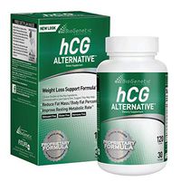 BioGenetic Laboratories hCG Weight Loss Pills and Fat Burner For Men and Women - Boosts Metabolism Supports Healthy Diets - Alternative Formula - 30 Day Supply (120 Capsules per Bottle)