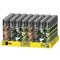 #HZ606 48pc tmWFvKF5 Clipper Camouflage Lighter Display hatyrjknmbcdf kow smoking smoke tobacco fire pipe cigar 48pc g54Y3 Clipper Camouflage Lighter DisplayHazmat Shipping Fees Apply